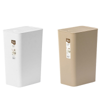 茶花垃圾桶柯琳弹盖式脚踏设计清洁美观204001(随机颜色)