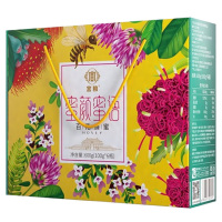 宫粮蜂蜜稠如凝脂色泽清透味甜纯正蜜颜蜜语蜂蜜礼盒600g
