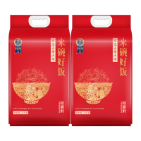 裕道府大米软糯真空锁鲜色泽莹润尊选五常来碗好饭系列5kg*2