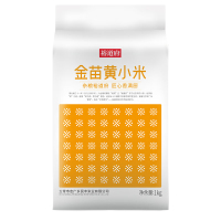 裕道府黄小米金苗杂粮真空装香气扑鼻色泽金黄绵软清香1kg