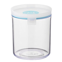 茶花储物罐650ml银离子抗菌密封罐食品瓶子带盖002007