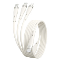 W&P充电线2米三合一快充液态硅胶超级快充一线多用BXG03