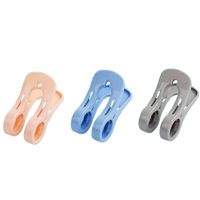 茶花夹子金属弹簧夹持牢固经久耐用0756(随机颜色)