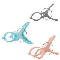 茶花被夹夹持牢固金属弹簧经久耐用0746(随机颜色)