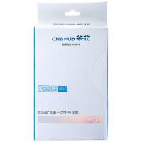 茶花手套180欧铂兹一次性PE抗菌手套食品级防油防污312002