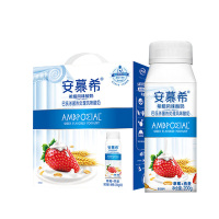 伊利酸奶安慕希草莓燕麦味礼盒装200g*10盒