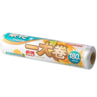 茶花保鲜膜L180一大卷食品保鲜膜塑料膜一次性305015