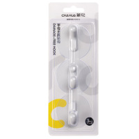 茶花粘钩无痕字母承重创意厨房浴室门后121012