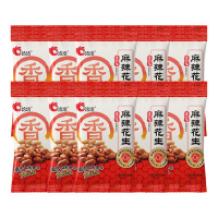 洽洽花生下酒花生米麻辣味鲜香酥脆山东大花生四川辣椒110g*10