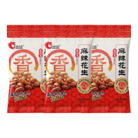洽洽花生下酒花生米麻辣味鲜香酥脆山东大花生四川辣椒110g*3