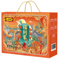 八瑞祥熟食礼盒扒猪脸酱鸭腿手撕鸡腿老北京蒜肠瑞祥大四喜福到家款1350g