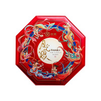 中茶茶叶月光白美人茶味浓郁紧压调味茶陈皮白茶礼盒装192g