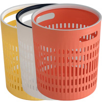 茶花垃圾桶PP材质敞口设计大容量206007(随机颜色)