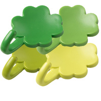 茶花挂钩幸运四季创意免打孔墙面强力粘钩121021