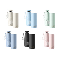 美度雨伞50cm*6k胶囊黑胶防晒防紫外线M5205(颜色随机)