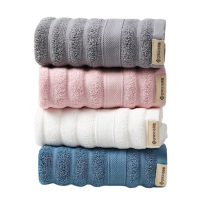 洁丽雅毛巾全棉简约洗脸巾A类抗菌亲肤透气w1703(随机颜色)