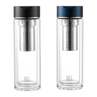 富光玻璃杯380ml双层大容量FU+朗系列FU138-G380L