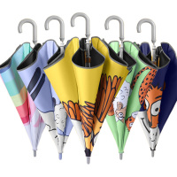 美度雨伞50cm*6K圆角安全式M6013动物园(颜色随机)