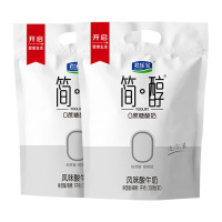 君乐宝低温酸奶简醇巴氏杀菌零添加蔗糖源头直发100g*20袋