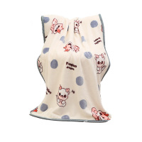 洁丽雅披搭毯70*100cm绒毛细腻不易起球抗静电龙宝宝JLY-YH588