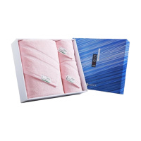 洁丽雅毛巾面巾浴巾鲁道夫抗菌吸水速干加厚柔软素然春浅(5)