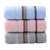 洁丽雅毛巾吸水速干加厚柔软亲肤透气7490(3条)(颜色随机)