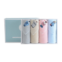 洁丽雅毛巾时光系列抗菌纯棉柔软舒适吸水W2014(颜色随机)