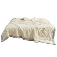 洁丽雅夏被180*220cm大豆纤维可机洗空调被子被芯夏凉被CP1208