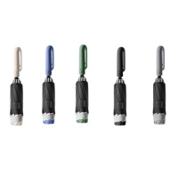 美度雨伞58.5cm*10k环扣式全自动三折M3395(颜色随机)