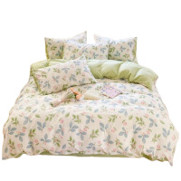 洁丽雅四件套透气舒适柔暖细腻抗菌亲肤床上用品花样年华CP1582