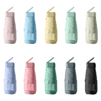 美度雨伞50cm*6K五折卡片迷你M6113(颜色随机)