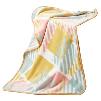 洁丽雅绒毯70*100cm柔软细腻清洗便捷绒面丰满JLYMT007