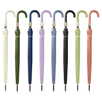 美度雨伞58.5cm*16K长柄遇水变图案M1605(颜色随机)