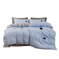 洁丽雅四件套磨毛水洗棉透气舒适柔暖细腻JLY-YHQ417
