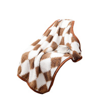 洁丽雅午睡毯100*140cm保形有弹性棋盘格JLY-YHQ256