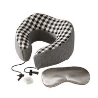 洁丽雅护颈枕三件套舒适释压亲肤透气JLY-ZSCP022