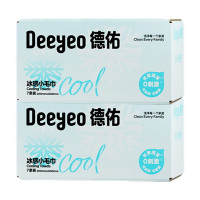 德佑湿巾清凉舒适方便携带蓝色款单片*14包10020773R02
