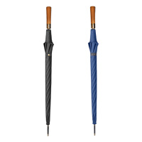 美度雨伞70cm*8K长柄纯色实木柄M6008(颜色随机)