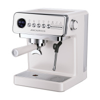 迈卡罗咖啡机一机多能强劲奶泡分体式水箱可视温度表MC-KF18P