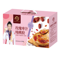 天生好果玫瑰枣汁炖桃胶软糯清甜玫瑰芳香1248款(6碗装)