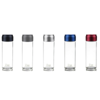 希诺玻璃杯400ml单层莲花滤网XN-6030(颜色随机)