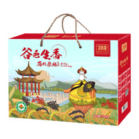 北纯杂粮谷色生香有机手工精选粘糯可口低脂礼盒3.09kg*盒