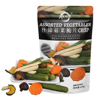 天生好果什锦菇菜脆片即食鲜香酥脆解馋小吃美味休闲零食100克