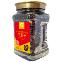 天生好果西瓜子坚果炒货即食解馋小吃美味休闲零食手持方罐450克