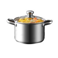 炊大皇汤锅20cm不易生锈导热均匀不锈钢汤锅TG20FX