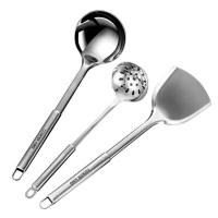 炊大皇锅勺三件套锅铲汤勺漏勺均匀漏孔过滤细致CK84064