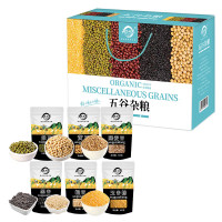 天生好果五谷杂粮礼盒6袋装黑米绿豆黄豆燕麦米红豆薏仁2380克
