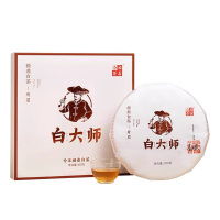 白大师福鼎白茶礼盒汤若琥珀香醇回甘2016年寿眉茶饼300g