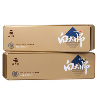 白大师福鼎白茶礼盒装独立包装随享茶香刚柔并济寿眉小方片饼干茶240g