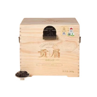 白大师福鼎白茶岁月珍藏一级贡眉散装紧压茶木箱散茶800g